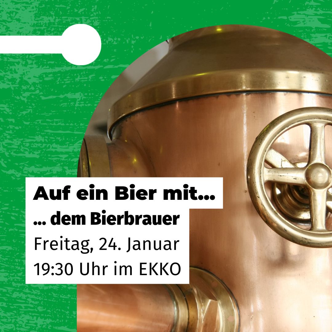 Bier mit dem Bierbrauer