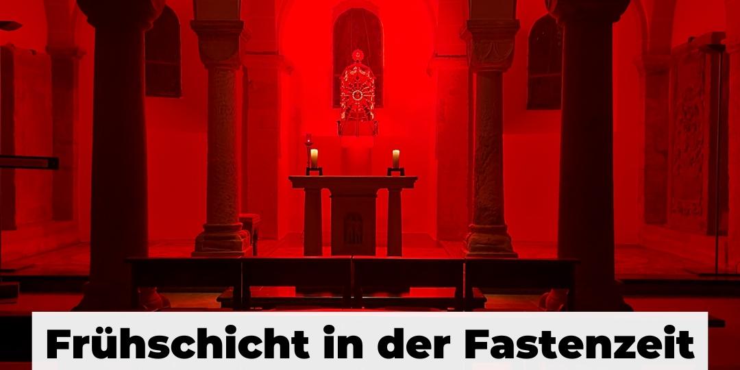 Gottesdienst in der Krypta des Bonner Münsters