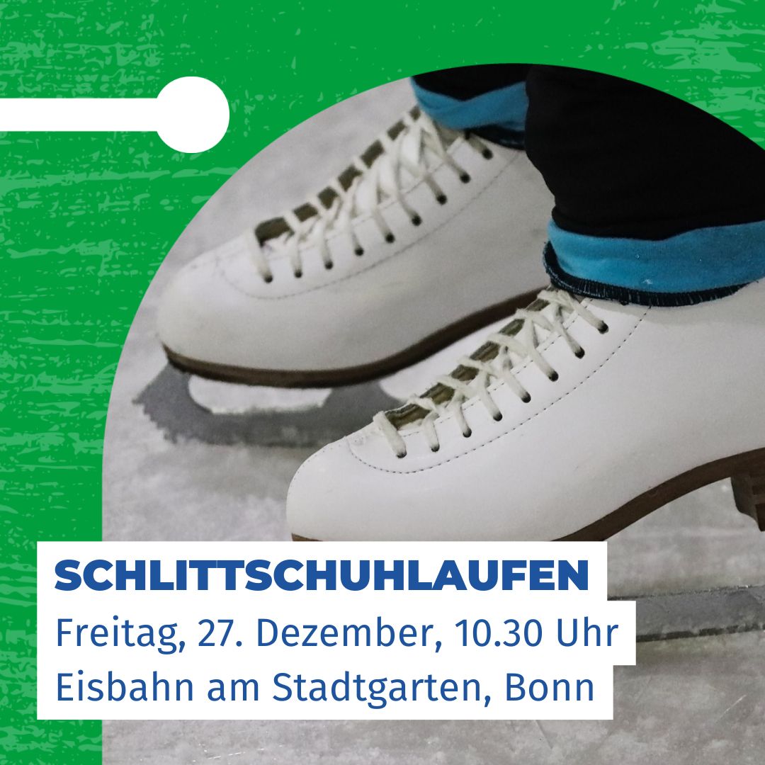 Plakat: Schlittschuhlaufen