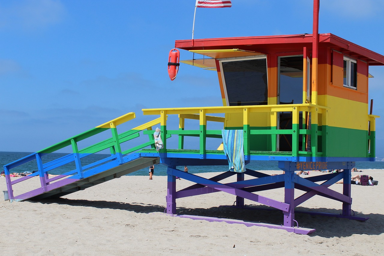 Rettungsschwimmer am Strand